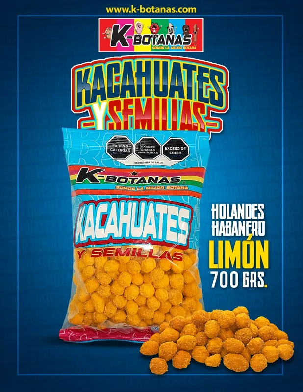 Cacahuate Holandés Habanero .700gr