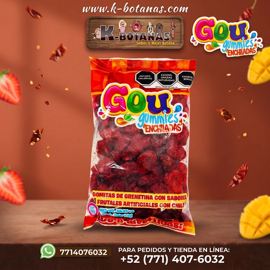 Gou gomita CHILIMANGO bolsa con 1 kilo