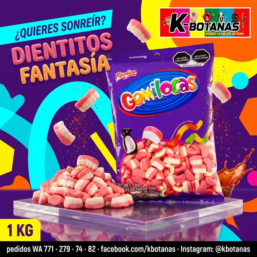 Ricolino Gomita DIENTES